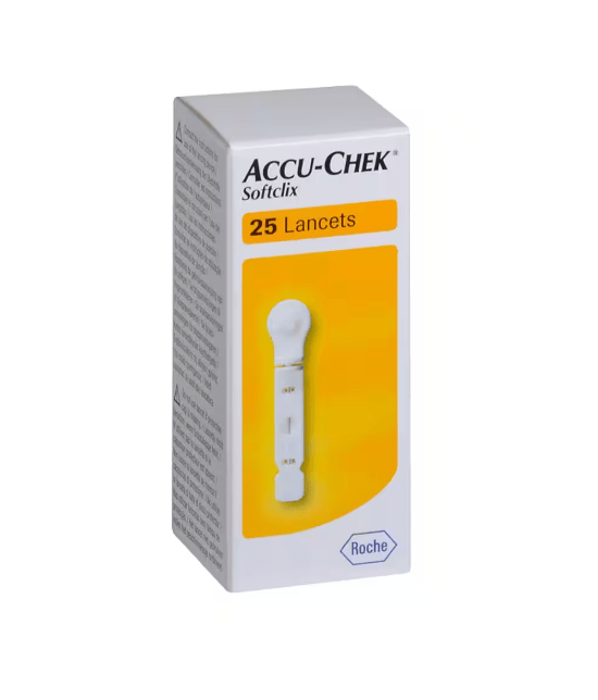 Accu - Chek SoftclixLanzetten 25 Stück - Roche Diabetes Care Deutschl.GmbH